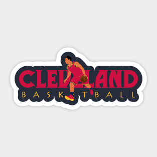 Cleveland Basketball Sticker